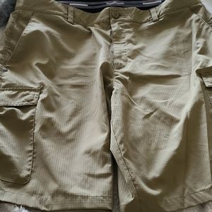Under Armour lightweight cargo shorts.
